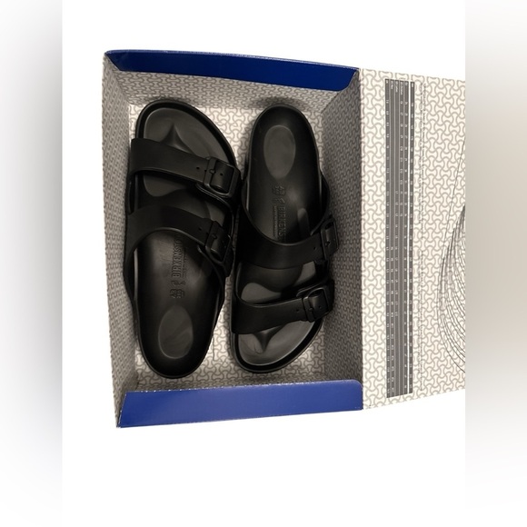 Birkenstock Arizona EVA Slide Sandals Anthracite Women’s Size 7 - Picture 8 of 10